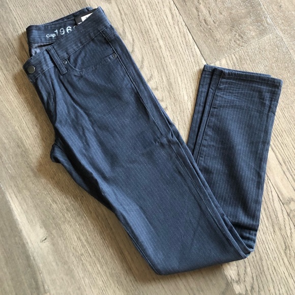 NWT Gap Pinstripe Always Skinny Jean - Picture 3 of 7